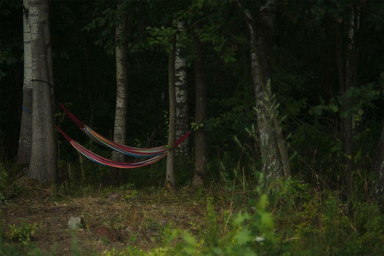 Place For Tent - Miejsce Na Namiot U Stop Natury Kuty Bagian luar foto